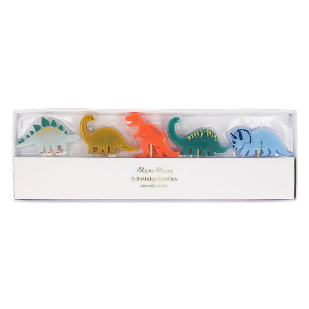 Mini Dinosaur Candles - Meri Meri