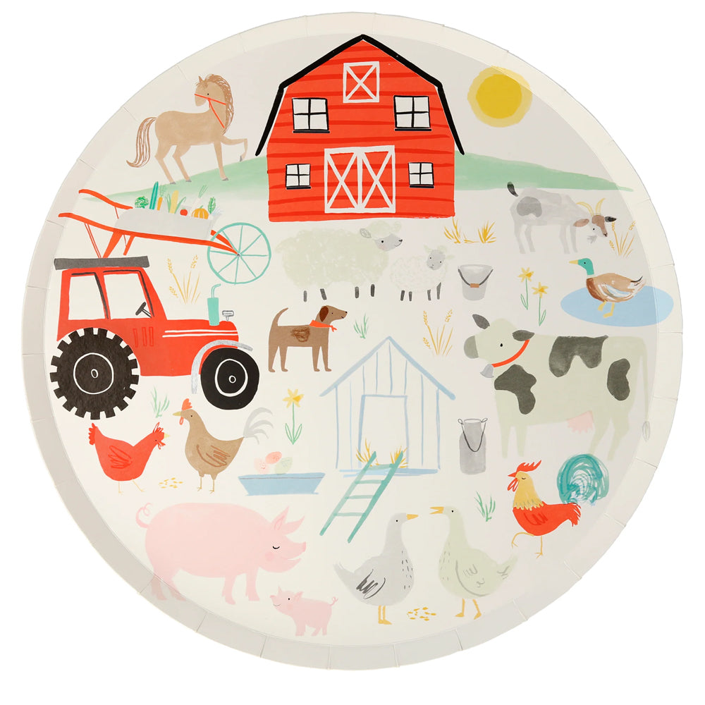 On The Farm Large Plates - Meri Meri