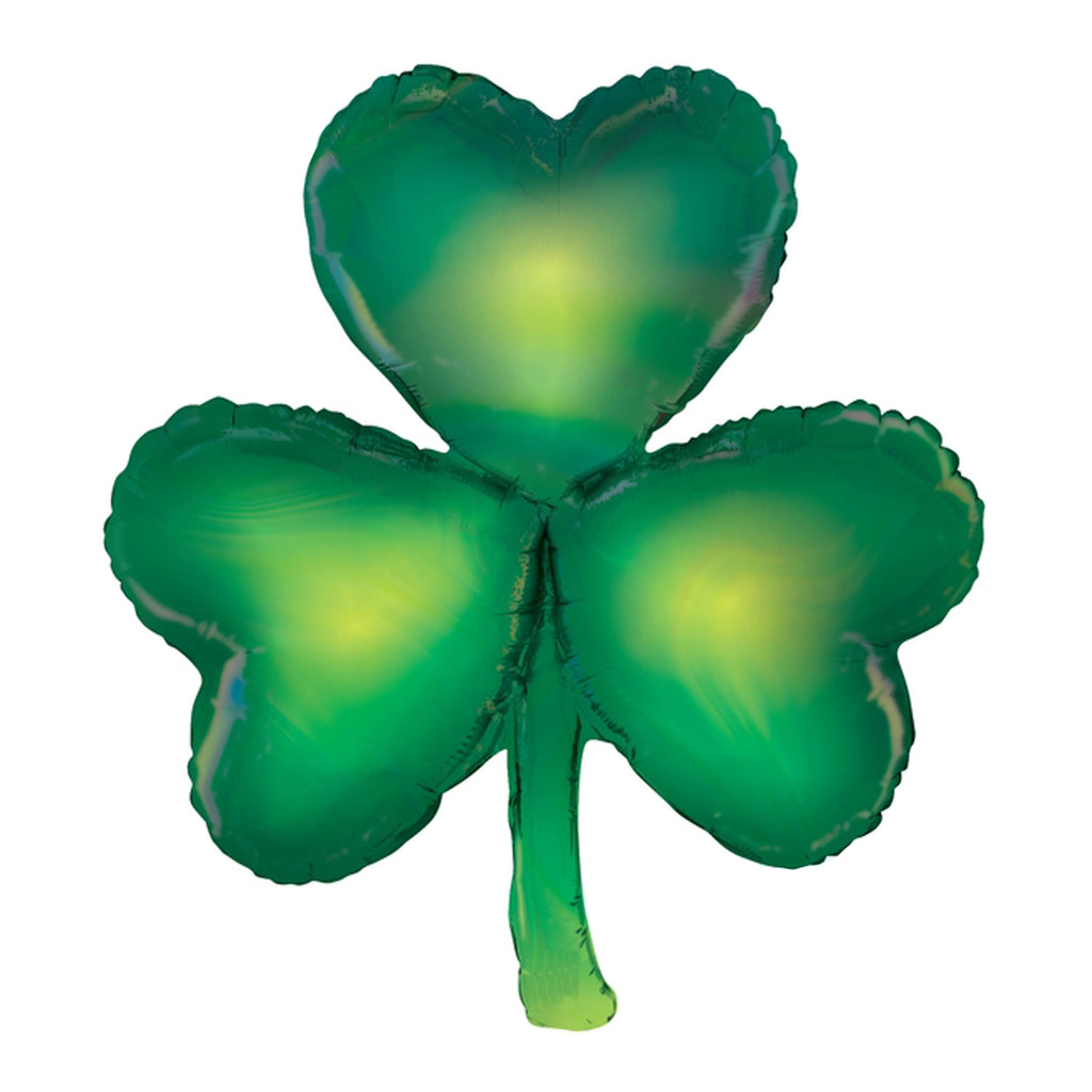 SHAMROCK OPAL SUPERSHAPE FOIL BALLOON