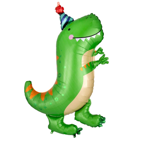 Party Dinosaur Foil Balloon Supershape