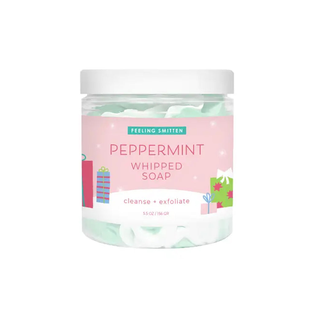Peppermint Whipped Soap and Scrub  - Feeling Smitten