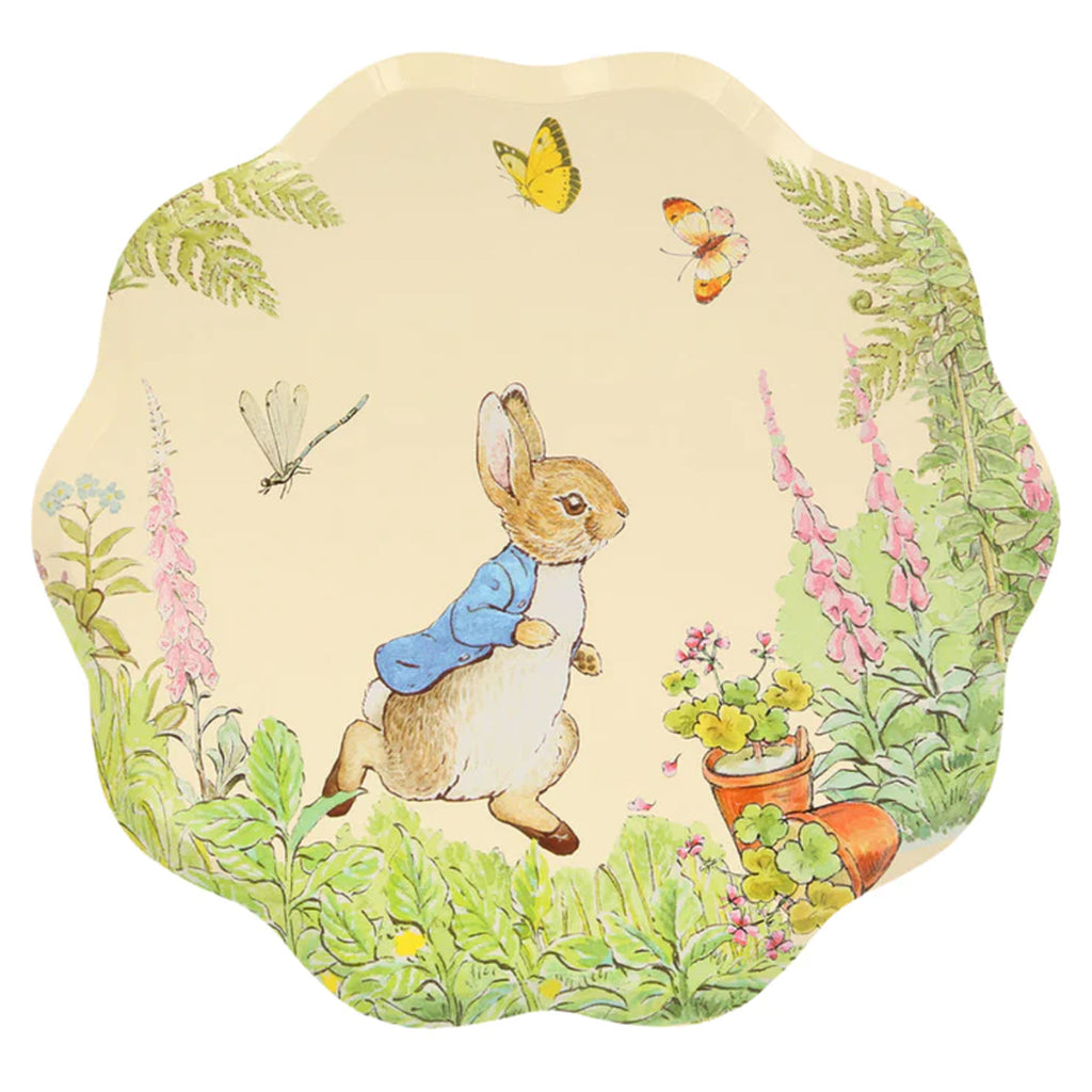 Peter Rabbit In The Garden Large Plates - Meri Meri