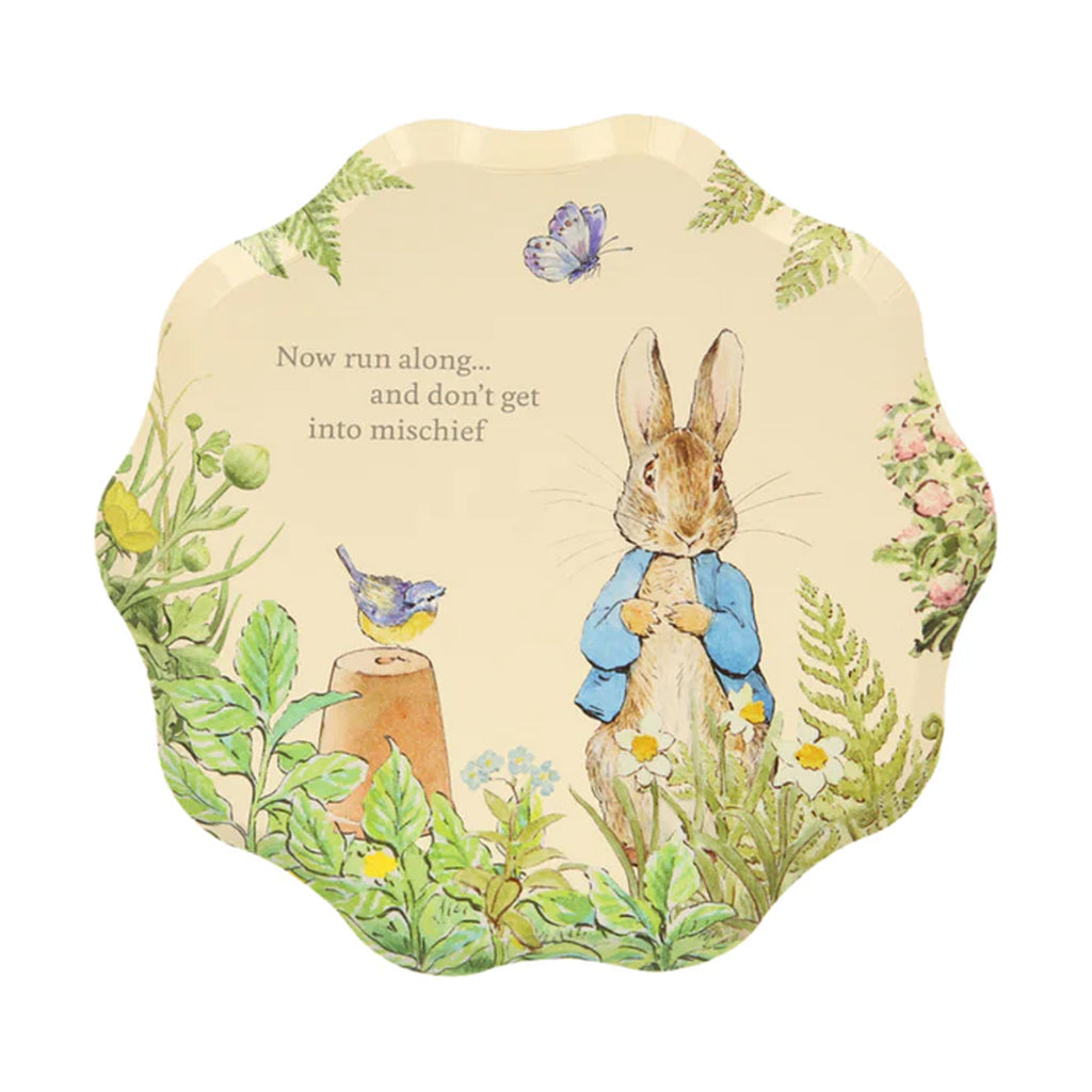 Peter Rabbit In The Garden Small Plates - Meri Meri