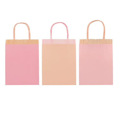 Pink Fringe Party Bags - Meri Meri