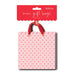 Pink with Red Polka dots Mini Gift Bags - My Mind's Eye