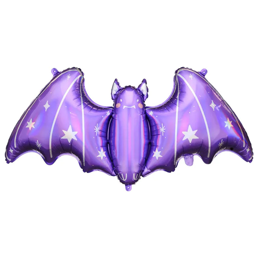 PURPLE BAT FOIL BALLOON