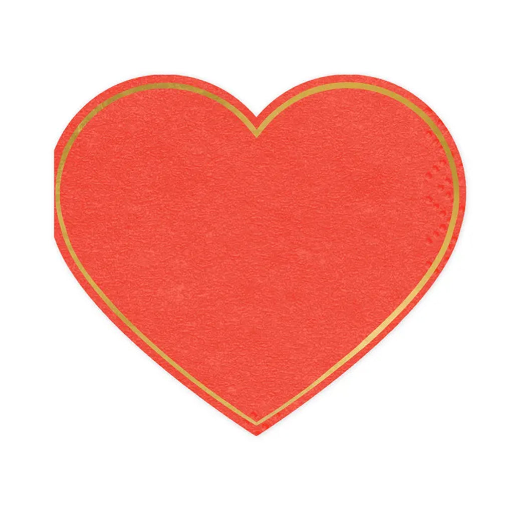 Red Heart Napkins