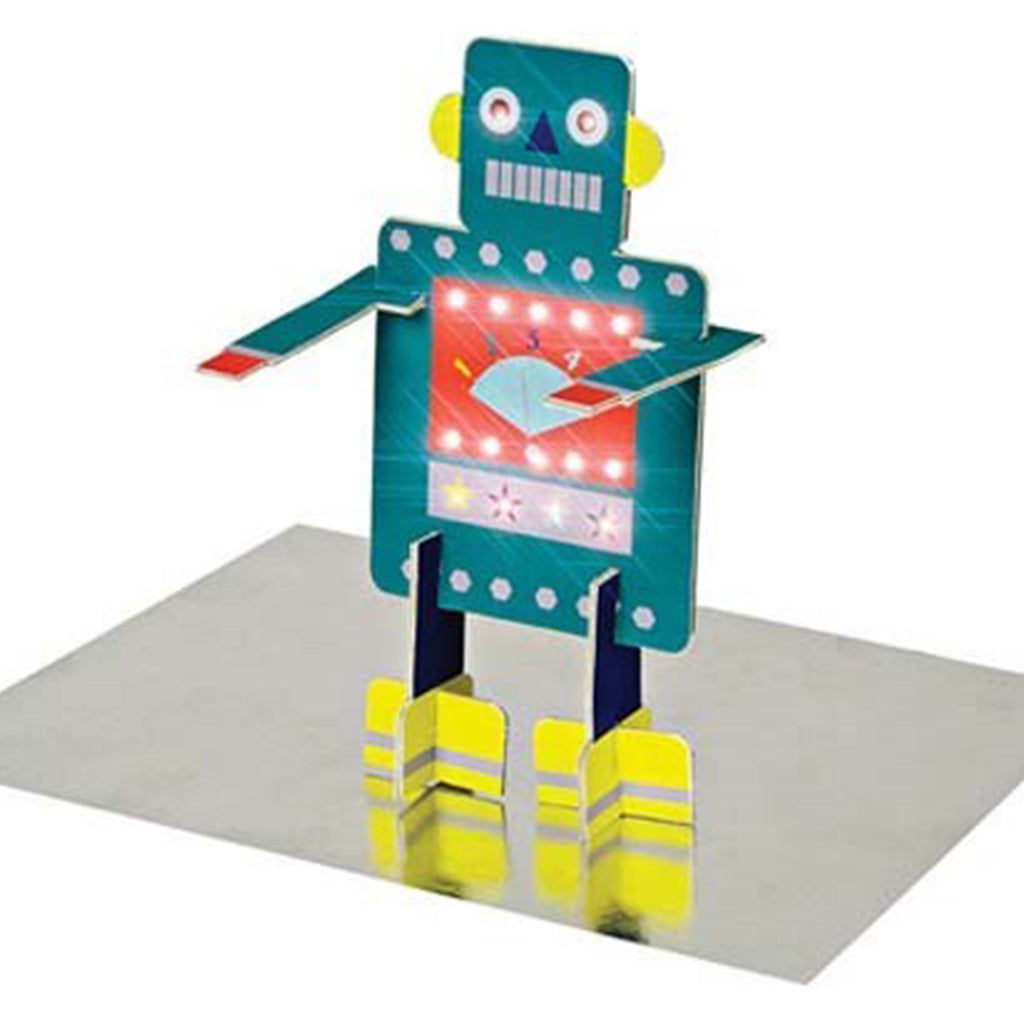 STAND-UP ROBOT BIRTHDAY CARD