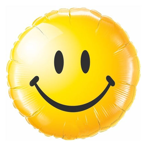 SMILEY FACE FOIL BALLOON