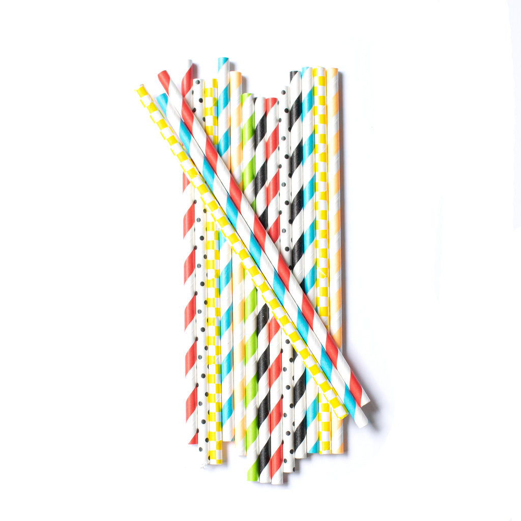 SCHOOL'S IN SESSION STRAWS