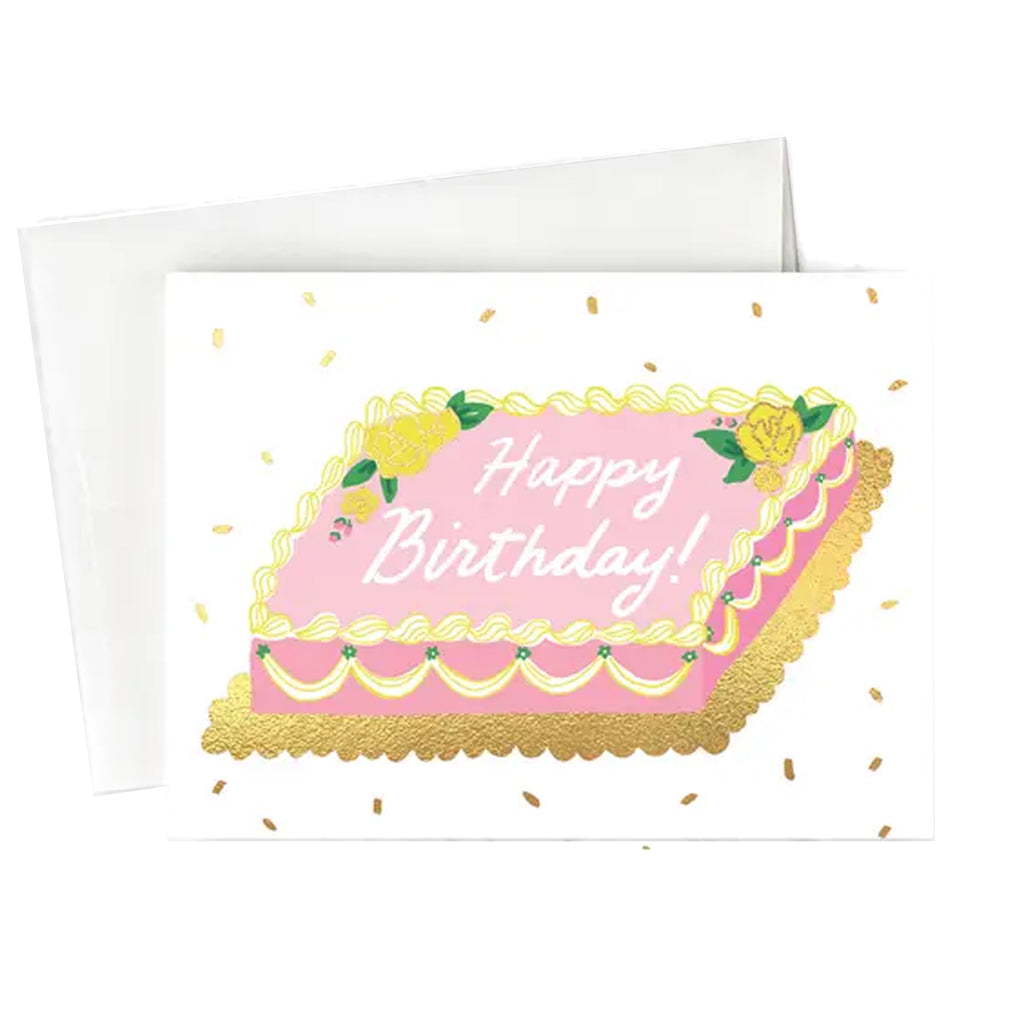 Sheet Cake Birthday Card - Idlewild