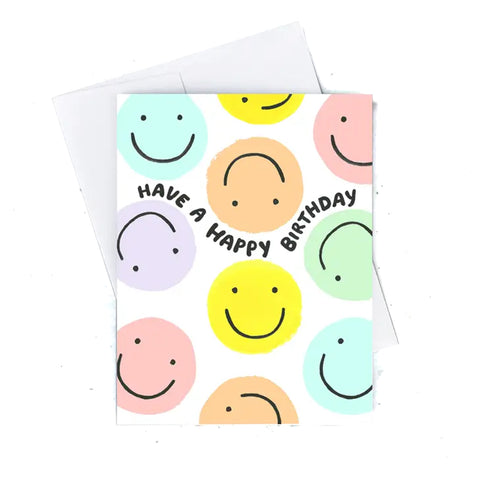 Smiley Birthday Card - Idlewild