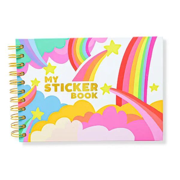 HARDCOVER RETRO STYLE STICKER BOOK