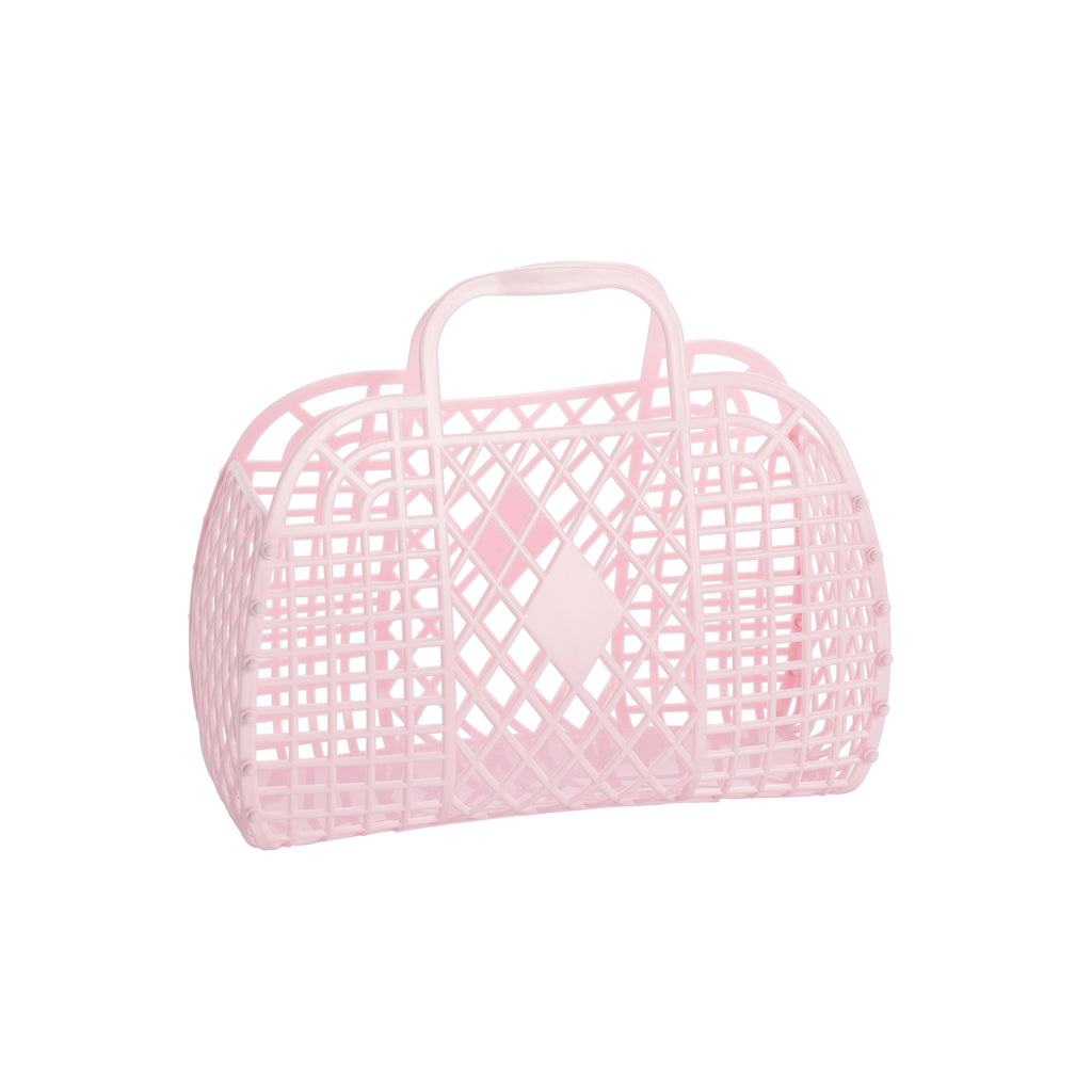 Sun Jellies Small Retro Tote Light Pink