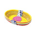 Colorful plastic food baskets