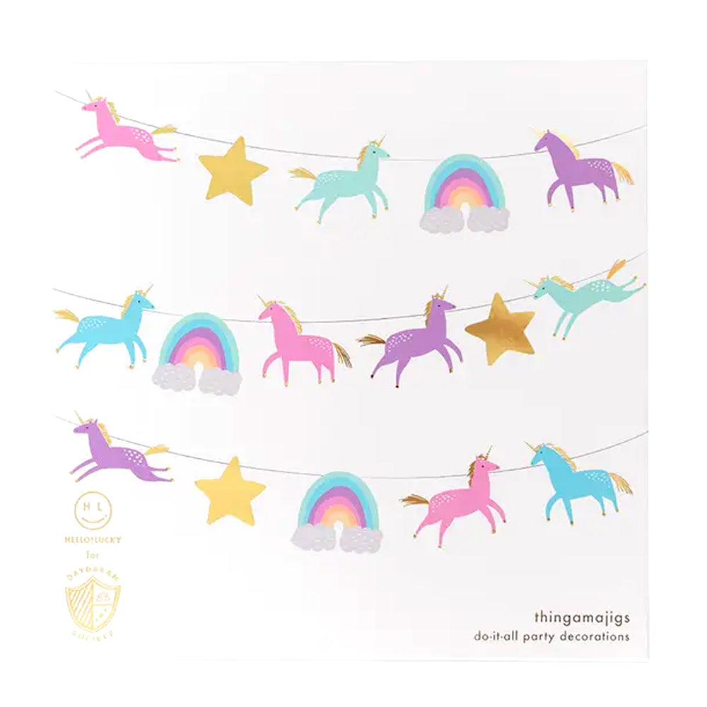 Magical Unicorn Thingamajigs Garland - Daydream Society