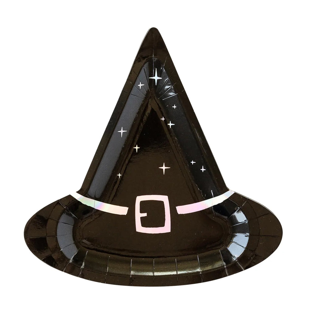 Witching Hour Witch Hat Shaped Plates My Mind's Eye
