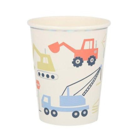 Construction Vehicle Cups