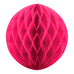 Dark Pink Honeycomb Ball